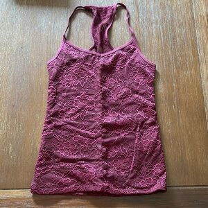 Abercrombie Kids Lace Racerback Tank Top